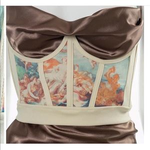 Renaissance Angels under-bust corset top
